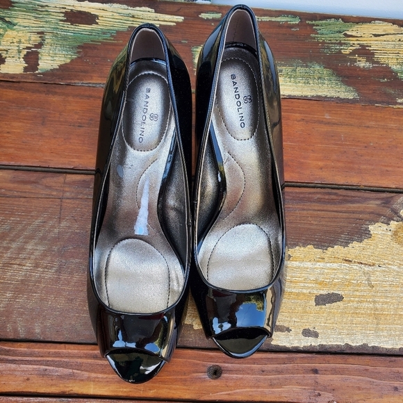 New Bandolino Open Toe Heels Pums Shoes Sz 8.5 - Picture 8 of 13